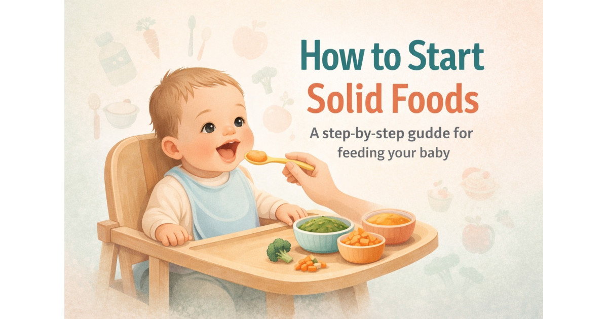 Feeding your baby: Recommendations according to age and development