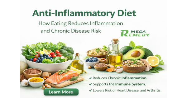 Anti-inflammatory diet: how eating reduces inflammation and the risk of chronic diseases