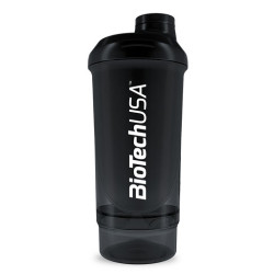 Biotech USA Wave + Compact Black-smoked 16.91 fl oz (500 ml) + 16.91 fl oz (500 ml)