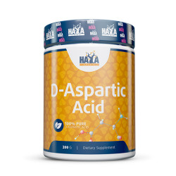 Haya Labs Sports D-aspartic Acid D-asparagidic Acid 7.05 oz (200 g)