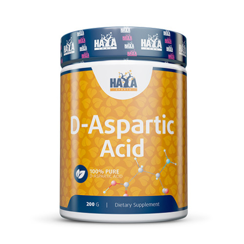 Haya Labs Sports D-aspartic Acid D-asparagidic Acid 7.05 oz (200 g)