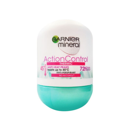 Garnier Mineral Thermic Roll-On Deodorant for Women 1.69 fl oz (50 ml)