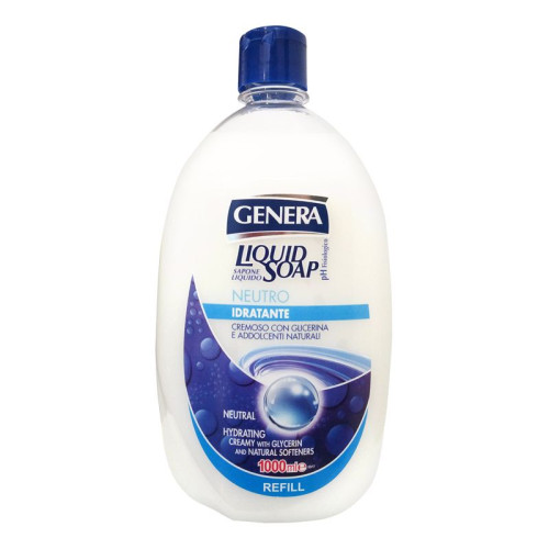 Genera Neutral Natural Moisturizing Liquid Soap 33.81 fl oz (1000 ml)