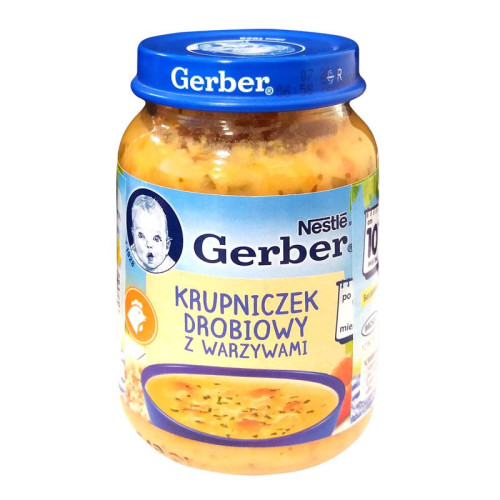 Gerber Chicken Turkey and Barley Soup from 10+ Months 6.7 oz (190 g)