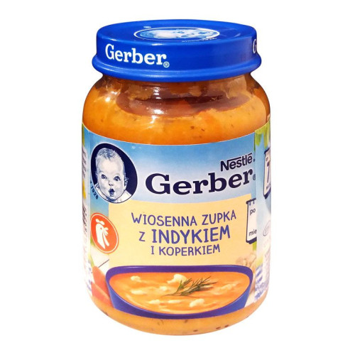 Gerber Spring Soup with Turkey and Dill from 7 Months 6.7 oz (190 g)