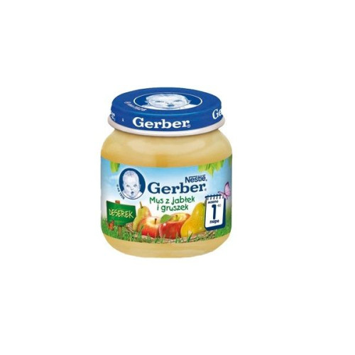Gerber Apple and Pear Puree My First Puree 4.41 oz (125 g)