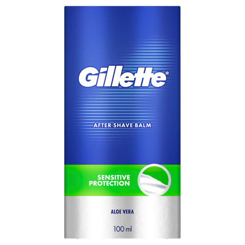 Gillette Sensitive Aloe After Shave Balm for Sensitive Skin with Aloe 3.38 fl oz (100 ml)