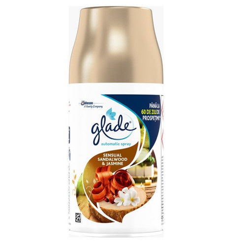 Glade Bali Sandalwood and Jasmine Refill for Air Freshener with Sandalwood and Jasmine Scent 9.1 fl oz (269 ml)