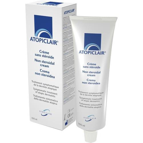 Atopiclair Non-steroidal Cream for Eczema Psoriasis and Atopic Dermatitis 3.38 fl oz (100 ml)