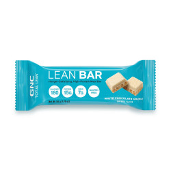 GNC Total Lean Bar White Chocolate Crunch Protein Bar with White Chocolate Crunch Flavor 1.76 oz (50 g)