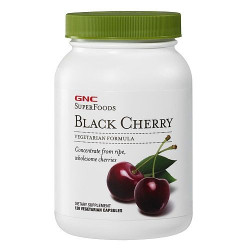 GNC Super Foods Black Cherry for Strong Immunity 120 Capsules