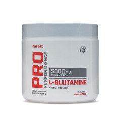 GNC Pro Performance L Glutamine Powder for Muscle Recovery 5000 mg 7.94 oz (225 g)