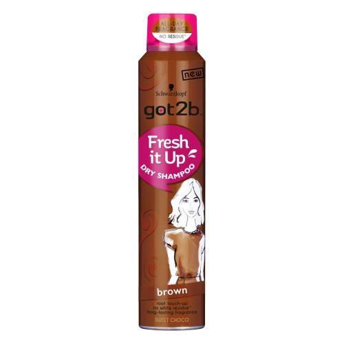 Got2b Brown Dry Shampoo for Brown Hair 6.76 fl oz (200 ml)