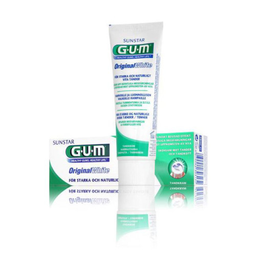 Gum Original White Daily Whitening Toothpaste for White Teeth 2.54 fl oz (75 ml)