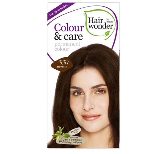 Hairwonder Color and Care Permanent Ammonia-Free Hair Dye Color 3.37