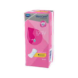 Hartmann Molicare Lady Absorbent Pads for Women with Frequent Leakage 1 Drop 14 pcs
