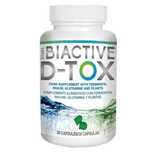 Helix Dual Bi-Active Detox Natural Cleanse and Detoxify the Body 30 Capsules