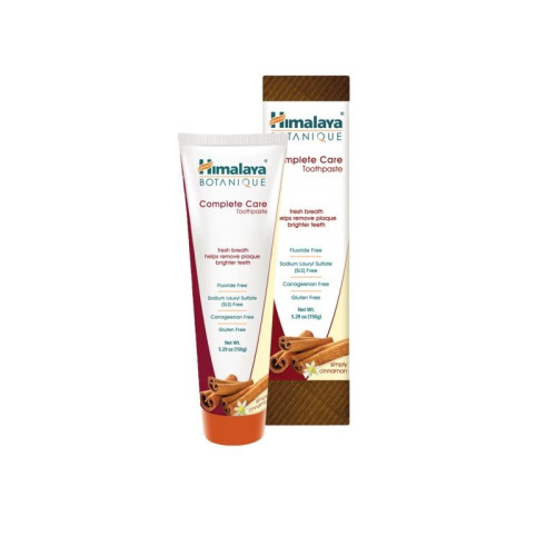 Himalaya Botanique Complete Care Whitening Toothpaste with Cinnamon 5.07 fl oz (150 ml)