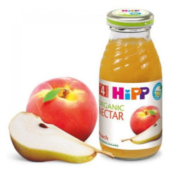 Hipp Organic Peach Nectar for Children 4+ Months 6.76 fl oz (200 ml) - 8042