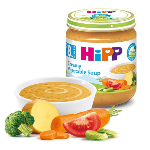Hipp Puree Healthy Vegetable Cream Soup 8+ Months 7.05 oz (200 g)