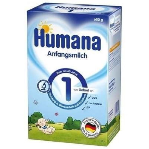 Humana 1 Milk for Infants 0+ Months 1.32 lb (600 g)
