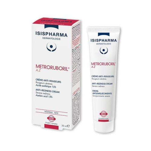 Isis Pharma Metroruboril A.z. Cream for Redness and Irritation on the Skin 1.01 fl oz (30 ml)