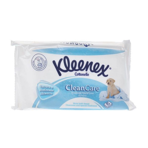 Kleenex Cottonelle Clean Care Wet Toilet Paper 42 Rolls