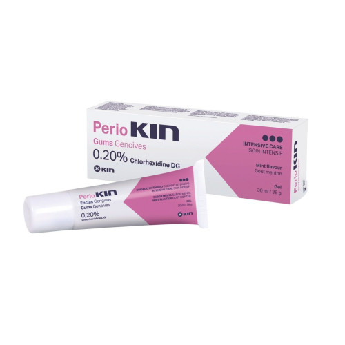 Periokin Gums Gencives 0.20% Gel for Removing Dental Plaque 1.01 fl oz (30 ml)