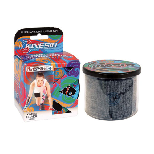 Kinesio Tex Performance+ Therapeutic Tape Black 1.97 in (5 cm) 5 m