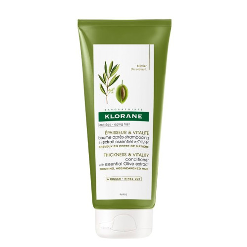 Klorane Conditioner with Olive Extract for Thin and Damaged Hair 6.76 fl oz (200 ml)