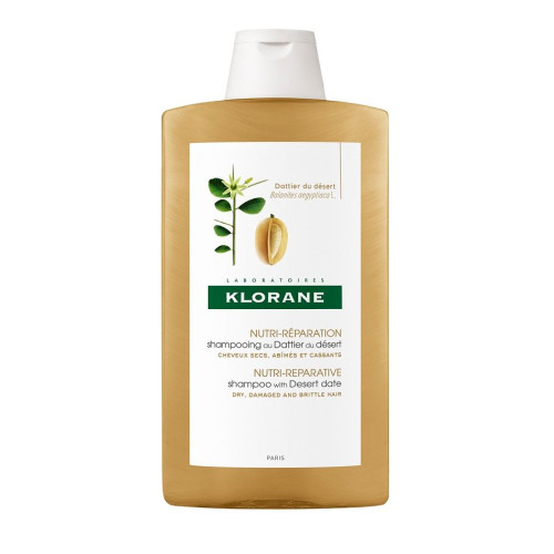 Klorane Restorative Shampoo with Desert Fig for Dry Damaged Hair 6.76 fl oz (200 ml)