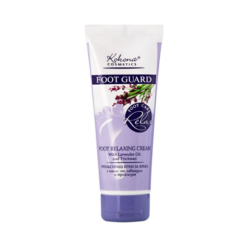 Kokona Foot Guard Relax Soothing Foot Cream for Tired and Painful Feet 2.54 fl oz (75 ml)