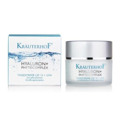 Krauterhof Hyaluron+ Anti-Wrinkle Day Cream for Face with Firming Effect 1.69 fl oz (50 ml)