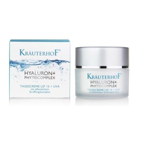 Krauterhof Hyaluron+ Anti-Wrinkle Day Cream for Face with Firming Effect 1.69 fl oz (50 ml)