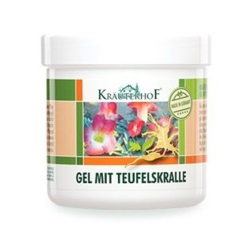 Krauterhof Massage Gel with Wild Horse Chestnut and Arnica for Injuries and Pain 8.45 fl oz (250 ml)