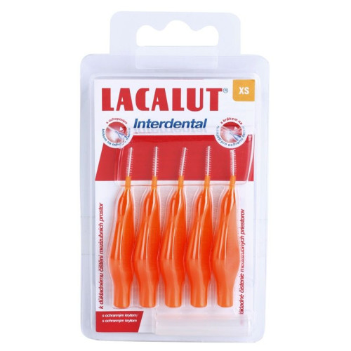 Lacalut Interdental Toothbrushes Size XS 5 pcs