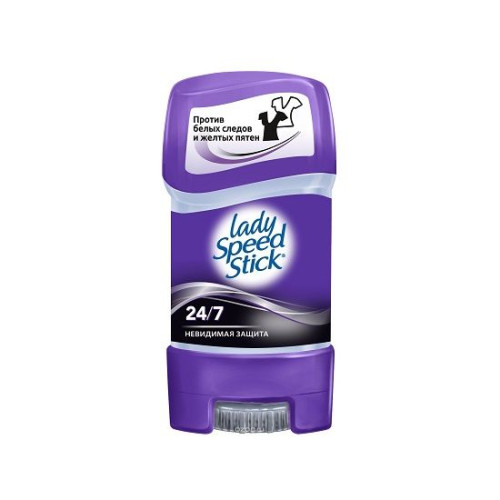 Lady Speed Stick Invisible Deodorant Stick Against Sweating and Stains on Clothes 2.29 oz (65 g)