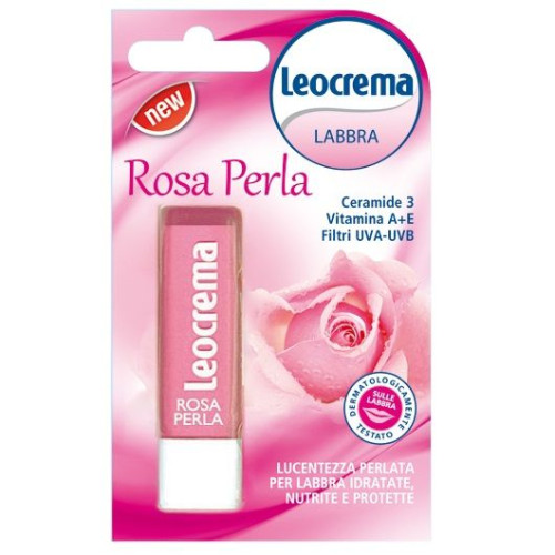 Leocrema Rosa Perla Lip Balm Stick 0.19 fl oz (5.5 ml)