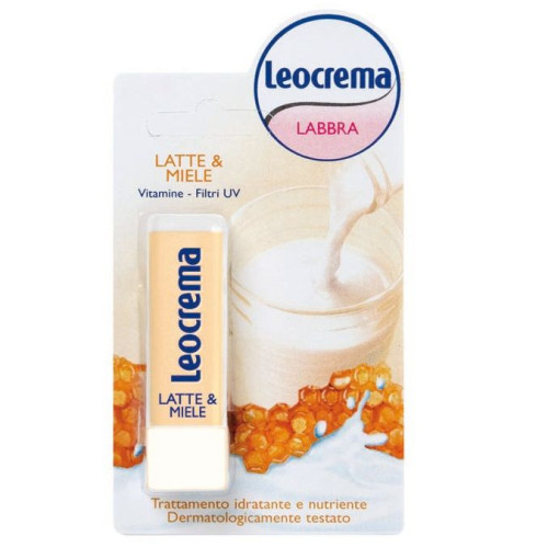 Leocrema Milk Honey Lip Balm Stick 0.19 fl oz (5.5 ml)
