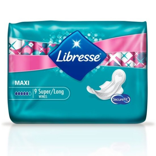 Libresse Maxi Sanitary Pads 9 pcs