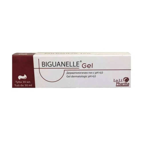 Lo.li. Pharma Biguanell Gel PH 4.0 Regulating Gel for Recovery After Infections 1.01 fl oz (30 ml)