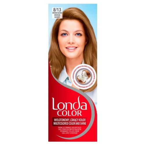 Londa Color Permanent Cream Hair Color 8/13 Medium Blonde