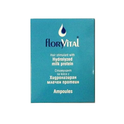 CBN Floryvital Hair Stimulant with Hydrolyzed Milk Protein 4 Ampoules 0.34 fl oz (10 ml)