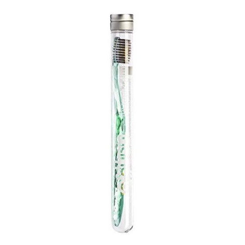 Nano-B Antibacterial Toothbrush with Silver Green Medium Size 1 pc