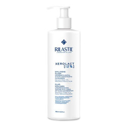Rilastil Xerolact 12% Fluid Emulsion for Sensitive Dry Skin Prone with Sodium Lactate 13.53 fl oz (400 ml)