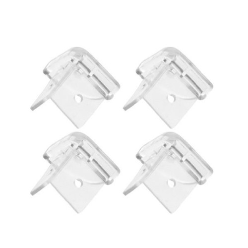 Safety Plastic Transparent Corner and Edge Protectors 4 pcs