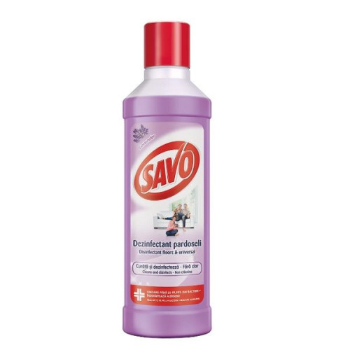 Savo Lavender Floor and Surface Disinfectant 33.81 fl oz (1000 ml)