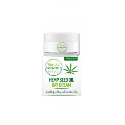 Simply Essentials Hemp Seed Oil Moisturizing Day Cream with Hemp Seed for Dry and Sensitive Skin 1.69 fl oz (50 ml)