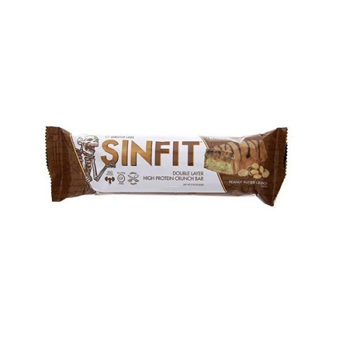 Sinister Labs Sinfit Protein Bar with Peanut Butter Crunch Flavor 0.81 oz (23 g)