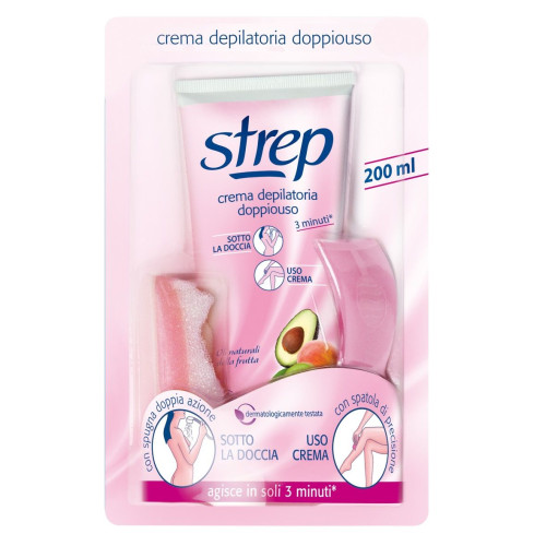 Strep Double-use Hair Removal Cream 6.76 fl oz (200 ml)
